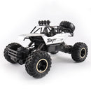 37cm Remote Control Bigfoot Climbing Car - 1 12 Alloy 4wd Cross-country Toy - Black