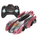 Electric Remote Control Wall Climbing Car for Kids - Mini Toy - Blue Break Handle Rc Edition