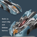 Electric Remote Control Wall Climbing Car for Kids - Mini Toy - Red Charge Watch Rc Edition