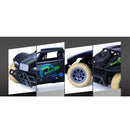High Speed Off-road Drifting Toy Truck with 27mhz Remote Control for Kids - Green