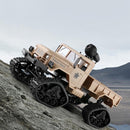 Off-road Climbing Truck for Kids with Wifi Control and Led Lights - Khaki
