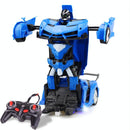 Remote-controlled Deformable Toy Car - 4 Channels - Blue