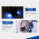 Remote-controlled Deformable Toy Car - 4 Channels - Blue