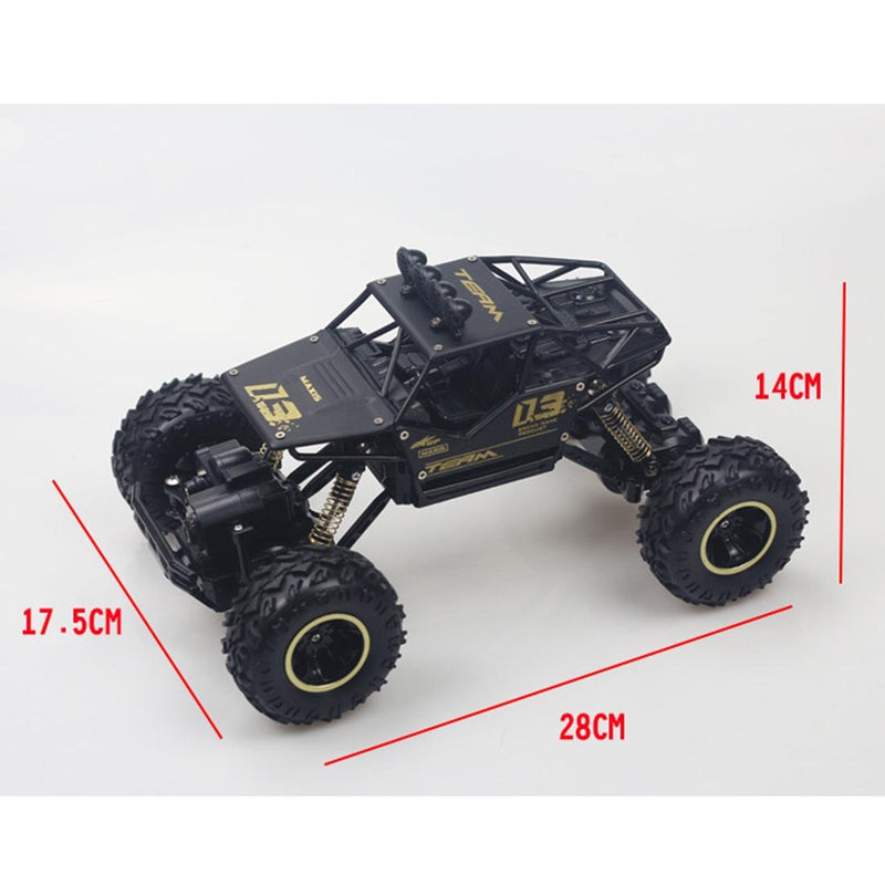 Large 1 16 Alloy Climbing Car - 28cm Remote Control Toy for Cross-country Adventures - Red