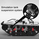 2.4g Rc Tracked Tank Off-road Vehicle Toy 1 12 Scale - White