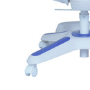 Ergonomic Children Kids Study Chair Set of 4 Height Adjustable - Blue