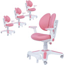 Ergonomic Children Kids Study Chair Set Height Adjustable - Pink