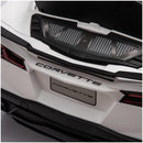 12V Licensed V8 Corvette Battery Powered Sports Kids Ride On Car – White