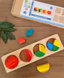 Circle Fraction Puzzle