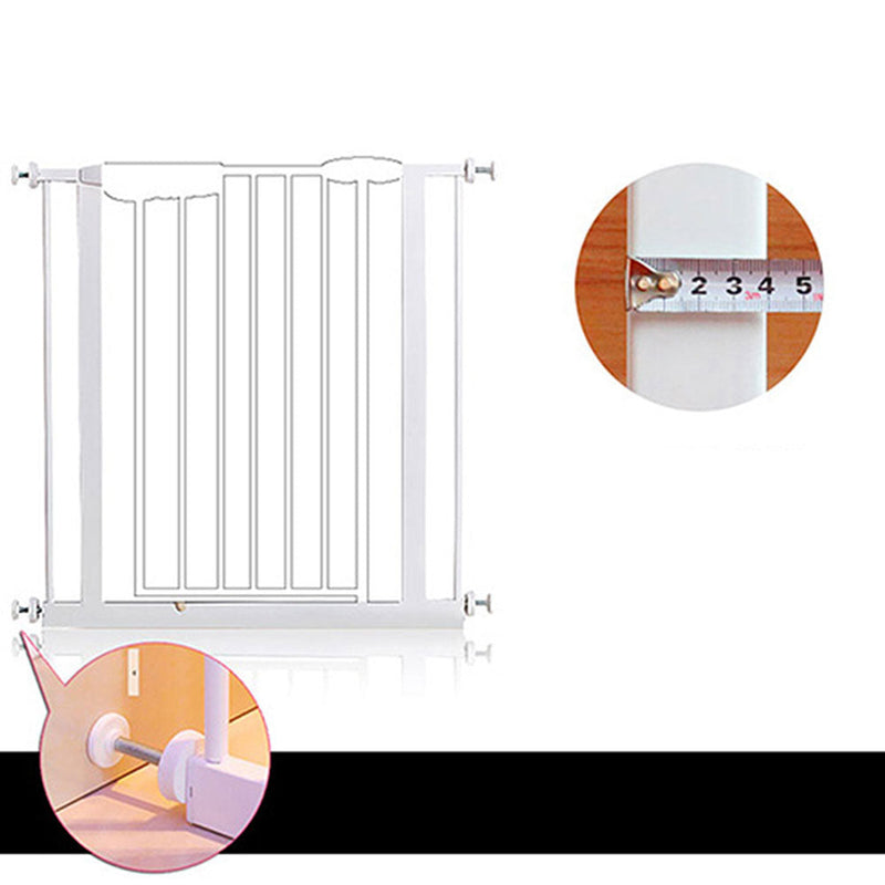 Adjusted Baby Pet Child Safety Security Gate Auto Swing Door