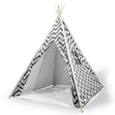 Kids Teepee Tent - Black