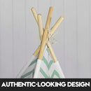 Kids Teepee Tent- green