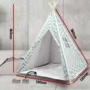 Kids Teepee Tent- green