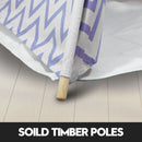 Kids Teepee Tent - navy