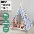 Kids Teepee Tent - navy