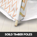 Kids Teepee Tent - orange