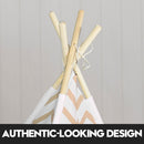 Kids Teepee Tent - orange