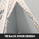 Kids Teepee Tent - orange