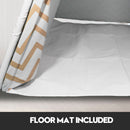 Kids Teepee Tent - orange