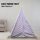 Kids Teepee Tent - purple