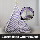 Kids Teepee Tent - purple