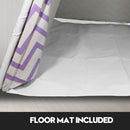 Kids Teepee Tent - purple