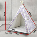Kids Teepee Tent - purple