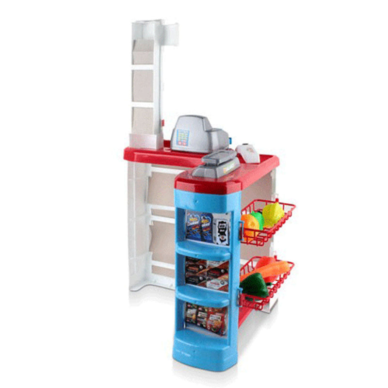 Supermarket Play Set Grocery Shopping Pretend Role Play w/ Trolley