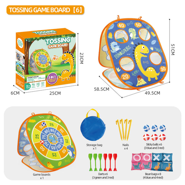 C2 Sandbag + Dart + Multifunctional Target Set - Parent-Child Interactive Sensory Sports Toy