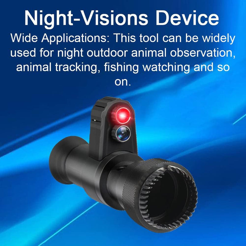 Full Black Crosshair Night Vision Monocular Telescope for Astronomy and Outdoor Use