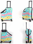 Kids Ride-On Luggage – 20-Inch, Colorful