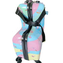 Kids Ride-On Luggage – 20-Inch, Colorful