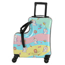 Kids Ride-On Luggage – 20-Inch, Colorful