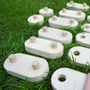 Wooden Sensory Balance Beam Set for Kids