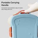 Kids Bento Box – Purple , Microwave Safe, Leak-Proof with Fork & Spoon