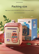 Interactive Kids' Piggy Bank Safe with Music, Stories & Password Lock(blue)