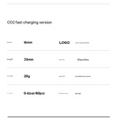 Black Portable CO2 Bike Tire Inflator with Nozzle - Quick Inflation for Road and Mountain Bikes