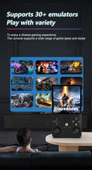 R36MAX Handheld Retro Game Console - 4.0 IPS Screen Open Source Linux 4000mAh Battery 30+ Emulators(red)"