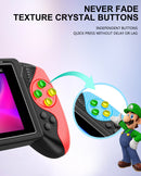 S7 Trendy Joystick Handheld Game Console - 620 Built-in Games, TV Output, Crystal Buttons & 2-Player Support(blue)