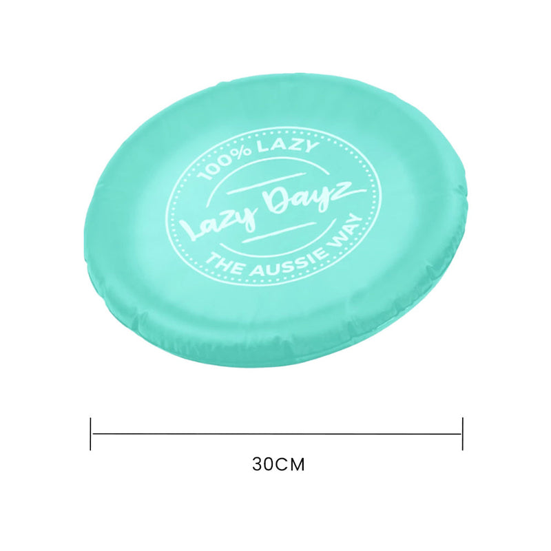 Lazy Dayz Inflatable Frisbee - Teal