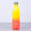Lazy Dayz Jumbo Drink Bottle – 1L Yellow Peach Ombre