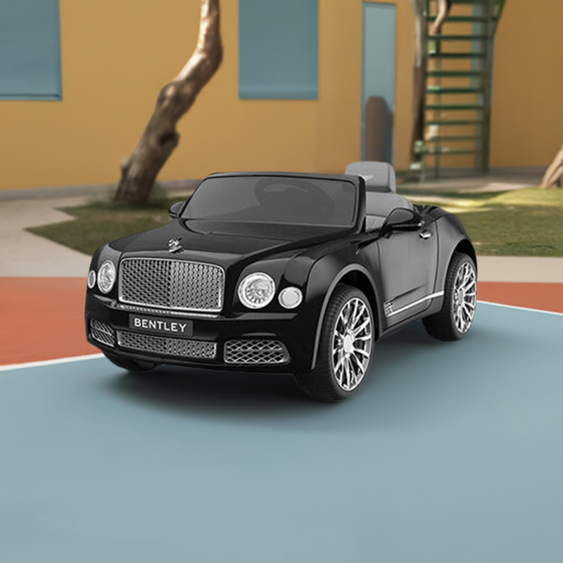 Bentley Mulsanne Kids 12V Electric Ride On - Black