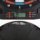 13.5" Dartboard Dart Board with Soft Tip Darts Electronic Scorer 32 Games