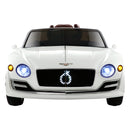 Kids Electric Ride On Car Bentley Licensed EXP12 Toy Cars Remote 12V White