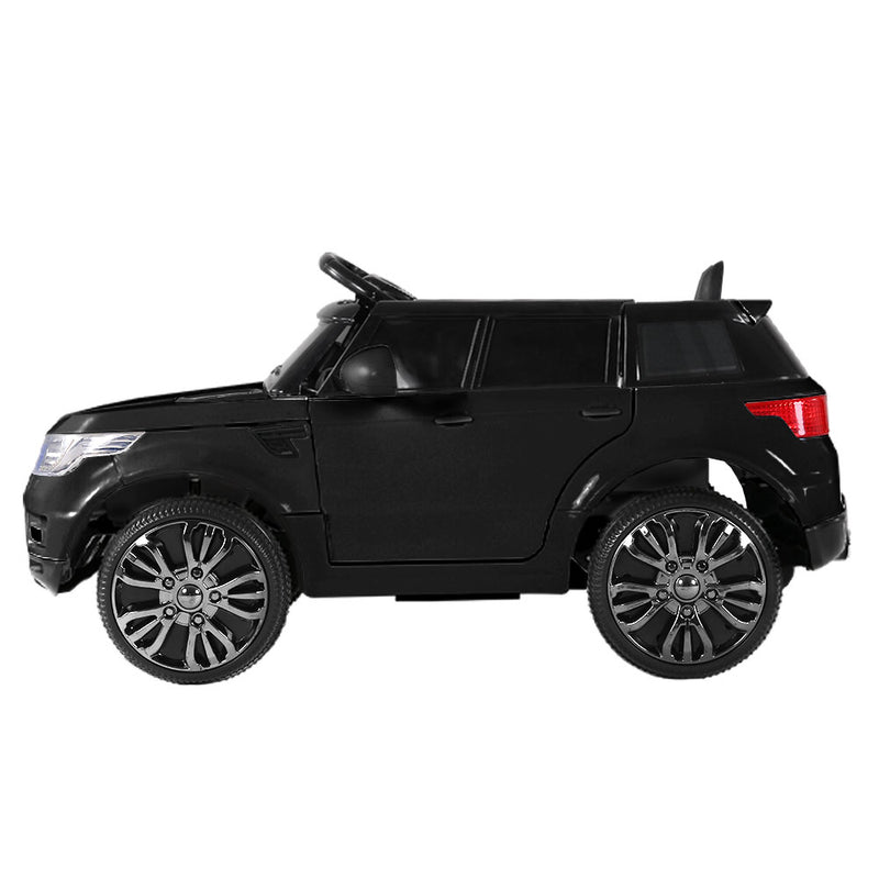 Rigo Kids Electric Ride On Car SUV Range Rover-inspired Cars Remote 12V Black