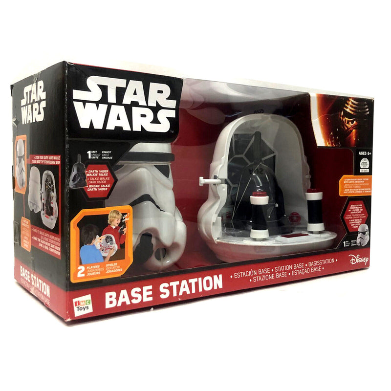 Star Wars Storm Trooper Darth Vader Base Station Light & Sound Talk 6+