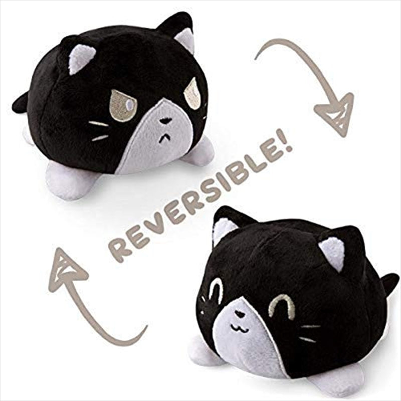 Reversible Plushie - Tuxedo Cat