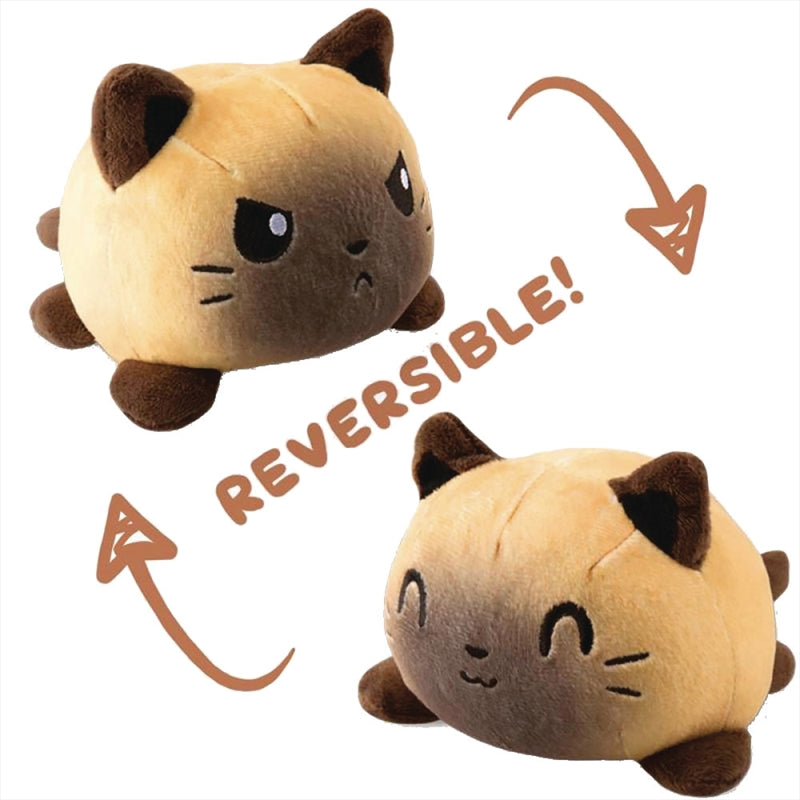 Reversible Plushie - Siamese Cat