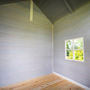 ROVO KIDS Cubby House with Slide, Sandpit, Climbing Wall, Noughts & Crosses