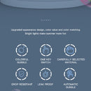 GOMINIMO 73 Holes Rechargeable Bubble Launcher for Kids (Pink and White)